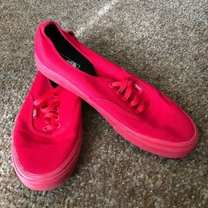 Red vans